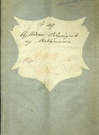 UJUDVARI Községy Urbáriuma 1831. 36 Lapos érdekes Nyomtatvány, Kézírásos Kiegészítésekkel  /  36 Page Intr. Document, Ha - Unclassified