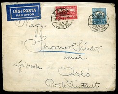 SZOB 1930. Légi Levél Norvégiába Küldve  /  Airmail Letter To Norway - Covers & Documents