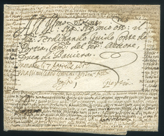 OLASZORSZÁG 1656 ! Érdekes Levél-boríték  Ferdinando Guido Portia Grófjának Címezve  /  ITALY Intr. Letter-cov. Addresse - 1. ...-1850 Prephilately