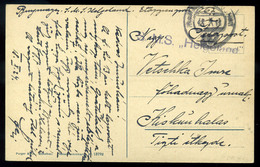 K.u.K. Haditengerészet, I.VH.  Képeslap, S.M.S. Helgoland Hajó Bélyegzéssel  /  KuK NAVY WW I. Vintage Pic. P.card SMS H - Used Stamps