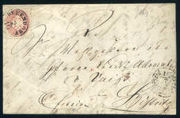 DEKENDORF 1864. 5Kr-os Levél Besztercére Küldve  /  5 Kr Letter To Beszterce - Used Stamps