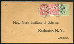 MEZŐTELEGD 1912. Levél Rochester, USA-ba Küldve  /  Letter Rochester To USA - Used Stamps