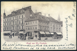 AUSZTRIA 1900. Wiener Neustadt Régi Képeslap  /  AUSTRIA 1900 Wiener Neustadt Vintage Pic. P.card - Other & Unclassified