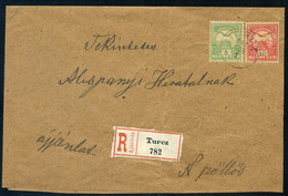 TURCZ 1904. Dekoratív Ajánlott Levél Nagyszőllősre  /   Decorative  Reg. Letter To Nagyszőllős - Used Stamps
