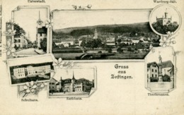 SUISSE - Gruss Aus Zofingen.Multivues. Cachets 1900 - Zofingue
