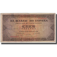 Billet, Espagne, 100 Pesetas, 1938-05-20, KM:113a, TB+ - 100 Peseten