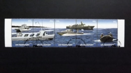 UNO-New York 1229/33 Oo/ESST, Transportmittel Der Vereinten Nationen - Used Stamps