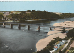 MAUVES Sur LOIRE : Le Pont La Plage Et Les Côteaux - Mauves-sur-Loire