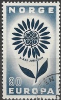 NORWAY 1964 Europa - 90ore Europa Flower FU - Used Stamps