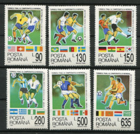 Roumanie ** N° 4170 à 4175 -Coupe Du Monde De Foot Aux USA - Ungebraucht