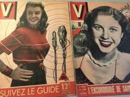 2 N° De V Magazine  N°157  & 159 (octobre 1947) - 1900 - 1949