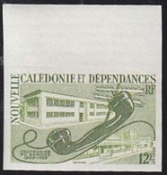 New Caledonia (1960) Telephone Receiver. Trial Color Proof.  Scott No 314, Yvert No 298. - Imperforates, Proofs & Errors