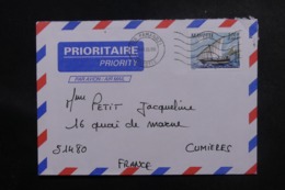 MAYOTTE - Enveloppe De Pamandzi Pour La France En 2000, Affranchissement Plaisant - L 47034 - Cartas & Documentos