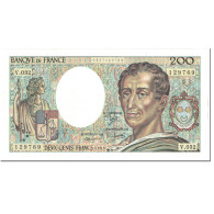 France, 200 Francs, Montesquieu, 1985, Undated (1985), SPL, Fayette:70.5 - 200 F 1981-1994 ''Montesquieu''
