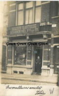 Carte Photo Forchies La Marche Magasin Maison Gantoise Schandevel Frère Et Soeur Carte Identifiée Grace Au Num Téléphone - Fontaine-l'Evêque