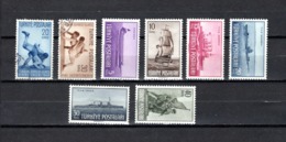 Turquía  1949 .-  Y&T  Nº   1084/1085-1087/1092 - Oblitérés