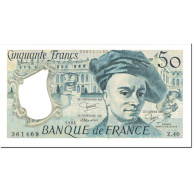 France, 50 Francs, Quentin De La Tour, 1984, Undated (1984), SPL, Fayette:67.10 - 50 F 1976-1992 ''Quentin De La Tour''