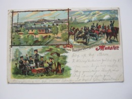 MUNSTER ,   Schöne Karte Um 1910 - Munster