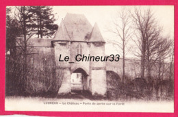 80 - LUCHEUX----Le Chateau--Porte De Sortie Sur La Foret - Lucheux