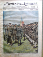 La Domenica Del Corriere 11 Agosto 1918 WW1 Avanzata Francia Chevrel Pavia Foch - War 1914-18