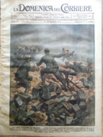 La Domenica Del Corriere 15 Settembre 1918 WW1 Falco Lenin Dora Kaplan Macedonia - Guerre 1914-18