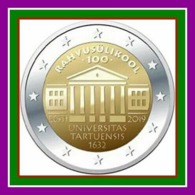Rolle 25 * 2 Euro Estland 2019 100. Jahrestag Der Gründung Der Universität Tartu - Rolls