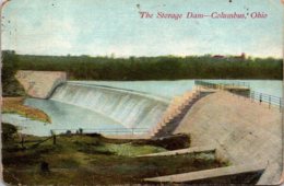 Ohio Columbus The Storage Dam 1909 - Columbus