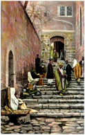 JERUSALEM - Escalier Allant Au St-Sépulcre - Israele