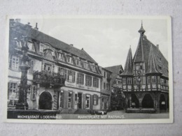 Germany / MICHELSTADT I. Odenwald - Marktplatz Mit Dem Rathaus, 1931. - Odenwald
