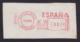 SPAIN POSTAGE RED METER PERMIT - Other & Unclassified