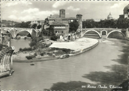 Roma (Lazio) Fiume Tevere E Isola Tiberina, Tevere River And Tiberina Isle - Fiume Tevere