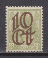 NVPH Nederland Netherlands Pays Bas Niederlande Holanda 116 MNH/Postfris Opruimingsuitgifte Cijfer, Cipher, Cifre 1923 - Ungebraucht