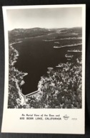 Aerial View Of The Dam And Big Bear Lake California - San Bernardino