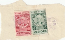 REGNO D'ITALIA - DUE MARCHE TASSA DI TRASPORTO - Revenue Stamps
