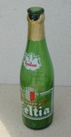 Tunisie Bouteille Vide Empty Beer Bottle Bière Celtia Sérigraphiée - Cerveza