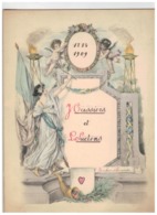 Bonheur Et Prospérité 1884-1909  J.Cassiers-L.Suetens Antwerpen - Andere & Zonder Classificatie