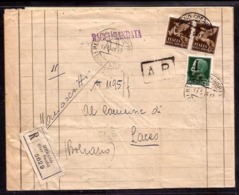 GR2224  - MANOSCRITTI RACCOMANDATI R.S.I. - Stamped Stationery