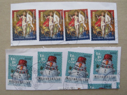 Hungary,Easter, Paque, Christmas, Natal, Noel, Navidad, Christ, Crucufiction, Religion,  Snowman - Used Stamps