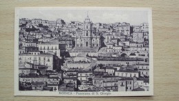 SICILIA CARTOLINA DA MODICA RAGUSA PANORAMA DI SAN GIORGIO FORMATO PICCOLO - Ragusa