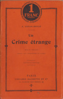 Conan DOYLE Un Crime étrange Librairie Hachette (1912) - Hachette - Point D'Interrogation