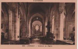 CUNLHAT Intérieur De L'Eglise - Cunlhat