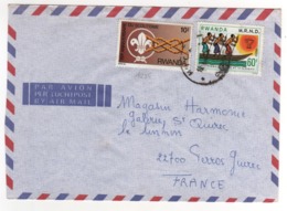 Timbres , Stamps Sur Lettre ,enveloppe, Cover , Mail  Du ?? - Oblitérés