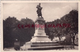 71 - MACON - STATUE DE LAMARTINE - CARTE PHOTO - Macon