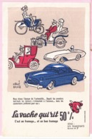 Buvard Fromage Vache Qui Rit Transport 7 Automobile 19 - Produits Laitiers