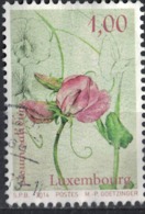 Luxembourg 2014 Oblitéré Rond Used Plante Végétal Pisum Sativum Pois Cultivé SU - Used Stamps