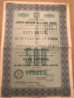 Chemin De Fer NORD DONETZ 500 Rub, 1911 - Andere