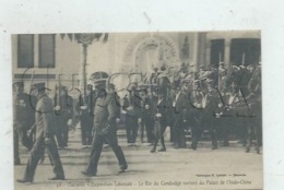 Marseille (13) : Le Roi Sisowath Du Cambodge En Viste à L'exposition Coloniale Palais De L'IndoChine En 1906 (animé) PF. - Exposition D'Electricité Et Autres