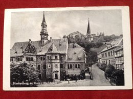 AK Blankenburg Harz Marktplatz 1948 Sowjetische Besatzungs Zone - Blankenburg