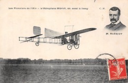 Thème : Aviation . Louis Blériot.   En Essai A Issy    (Voir Scan) - Aviateurs