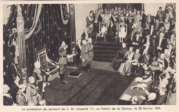 Bruxelles, Avénement Du Roi Léopold III, 23 Février 1934 (pk64479) - Feesten En Evenementen